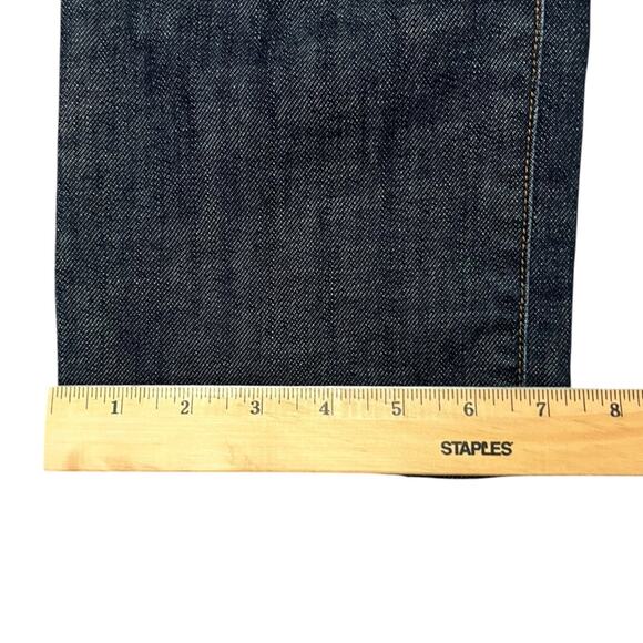 Citizens of Humanity Ava Low Waist Stretch Straight Leg Dark Denim Jean Size 30 - Picture 16 of 16